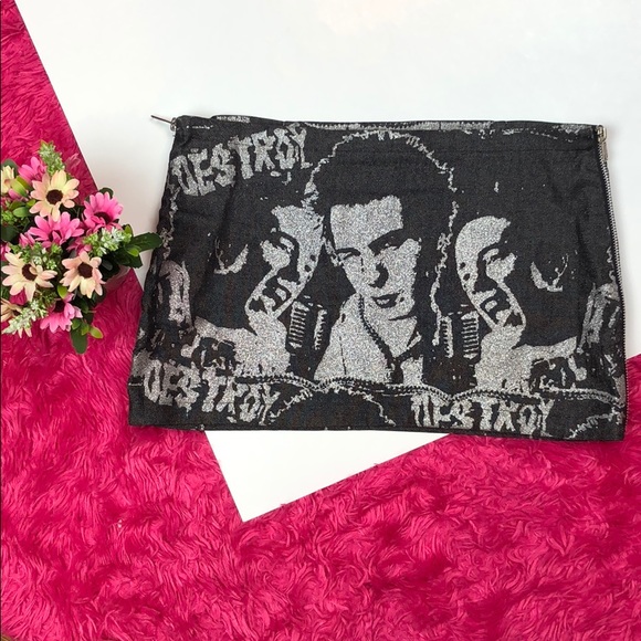 Mosquitohead Dresses & Skirts - Vtg Mosquitohead • Rare Sex Pistols Mini Skirt